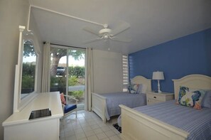 2 bedrooms, desk, iron/ironing board, travel crib - Oceanfront, 5 Stars GentleWinds.Com 2 Bed,2 Bath. Unit C-3. Premier Host. (Christiansted)