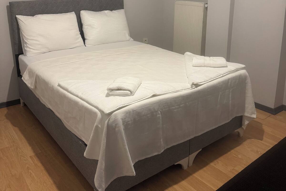 Desk, laptop workspace, free WiFi