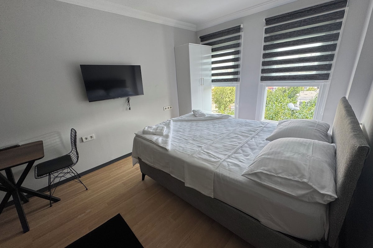 Elite Studio Suite | Desk, laptop workspace, WiFi (free)