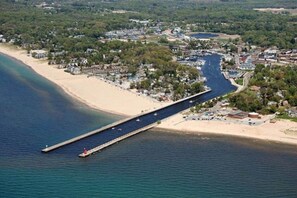 Beach towels - Lakeshore Woods Escape (Ganges Township)