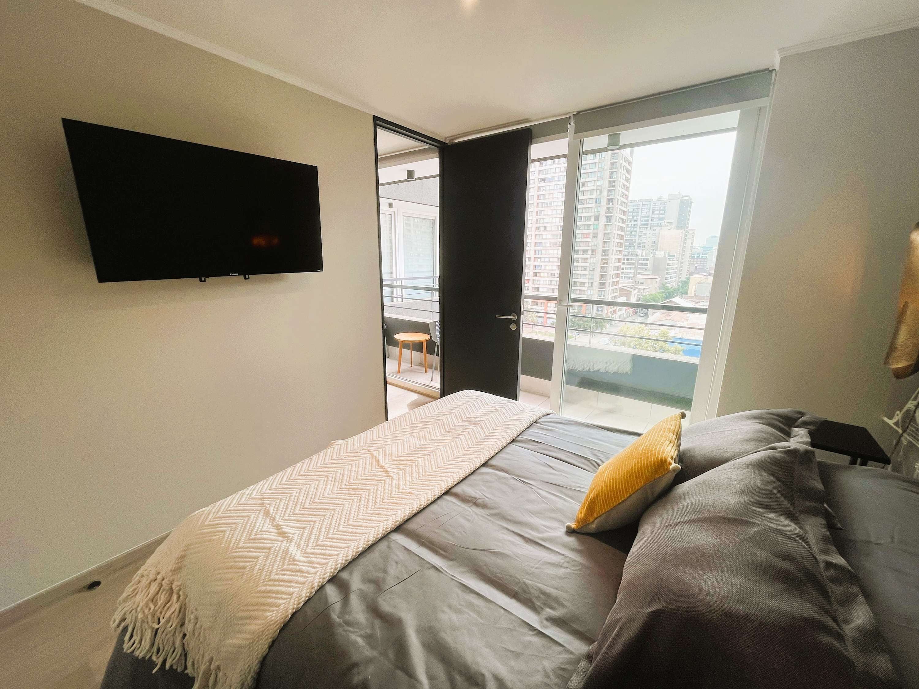 1 多间卧室、熨斗/熨衣板、WiFi、床单