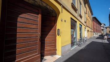 Fassade der Unterkunft