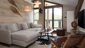 Living area - Courchevel 1650 - 6 People - Ski-in/ski-out (Courchevel)