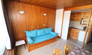 Living area - Apartment in Tignes le Lac Near Ski Front (Tignes)