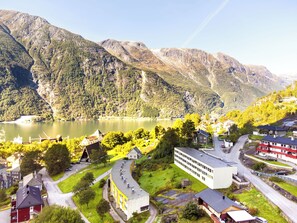 Fassade der Unterkunft