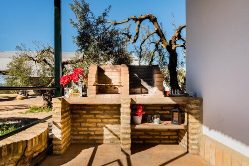 Rural House 'El Paraíso Del Olivar' with Private Pool, Terrace & Air Conditioning