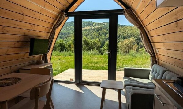 Living area - Cottage for 4 People (Mont Lozere et Goulet)
