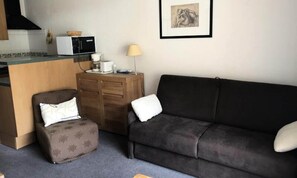 Living area - Studio for 4 People (Eaux-Bonnes)