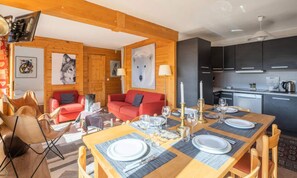 Interior - Apartment in Alpe D'huez Near Ski Lift (Huez)