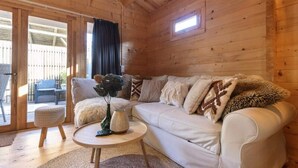 Living area - Mobile Home - Bungalow - Cottage for 2 People (Zandvoort)