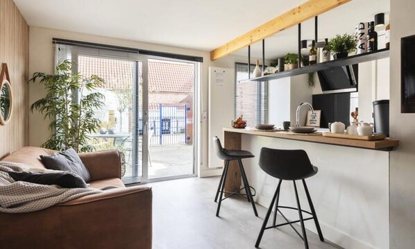 Living area - Apartments for 2 People (Zandvoort)