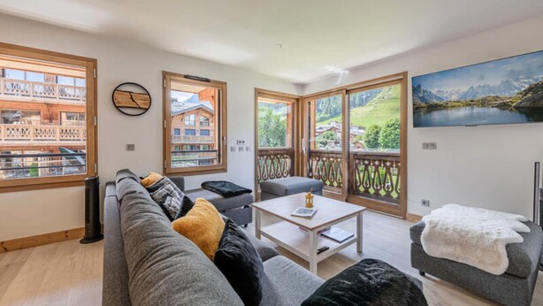 Living area - Dama Apartment B206 (Morzine)