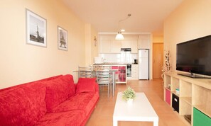 Living area - Apartment in Canet With Shared Pool (Canet de Berenguer)