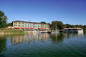 Uitzicht vanuit accommodatie