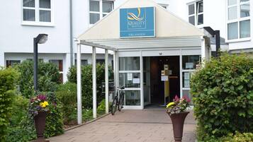 Blick von der Unterkunft