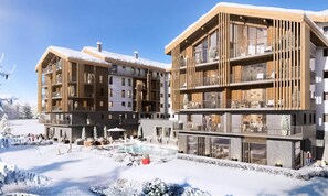 Exterior - Apartment in Serre Chevalier Ski Resort (La Salle-les-Alpes)