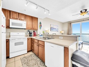 Private kitchen - Seychelles 2107 - The Osprey at Seychelles Resort (Panama City Beach)