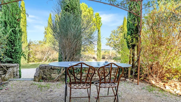 Outdoor dining - Apartments for 2 People (Oppede)