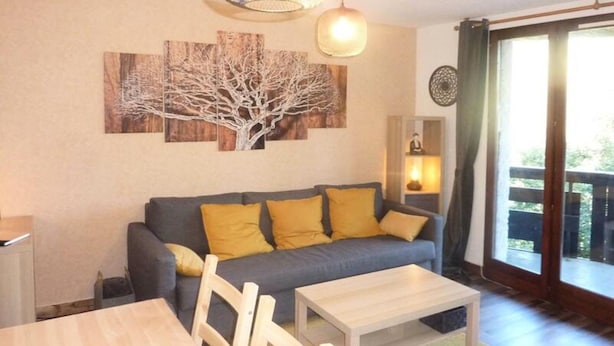 Living area - LES Orres 1650 Apartment FOR 4 People (Les Orres)