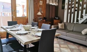 Dining - Le Bourg-morel 3.5/2 - Large, Cozy Duplex With a South-facing Balcony (Les Avanchers-Valmorel)