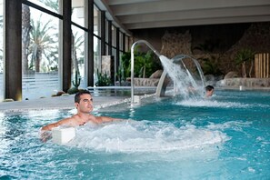 Indoor pool, outdoor pool - Hotel Livvo Lago Taurito (Mogan)
