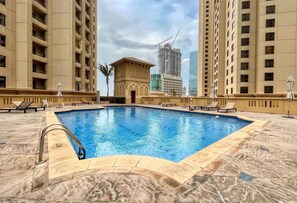 Pool - Full Ocean & Palm Views | JBR Beachfront| Karaoke (Dubai)
