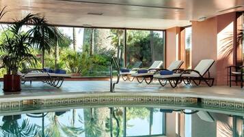 Indoor pool, outdoor pool