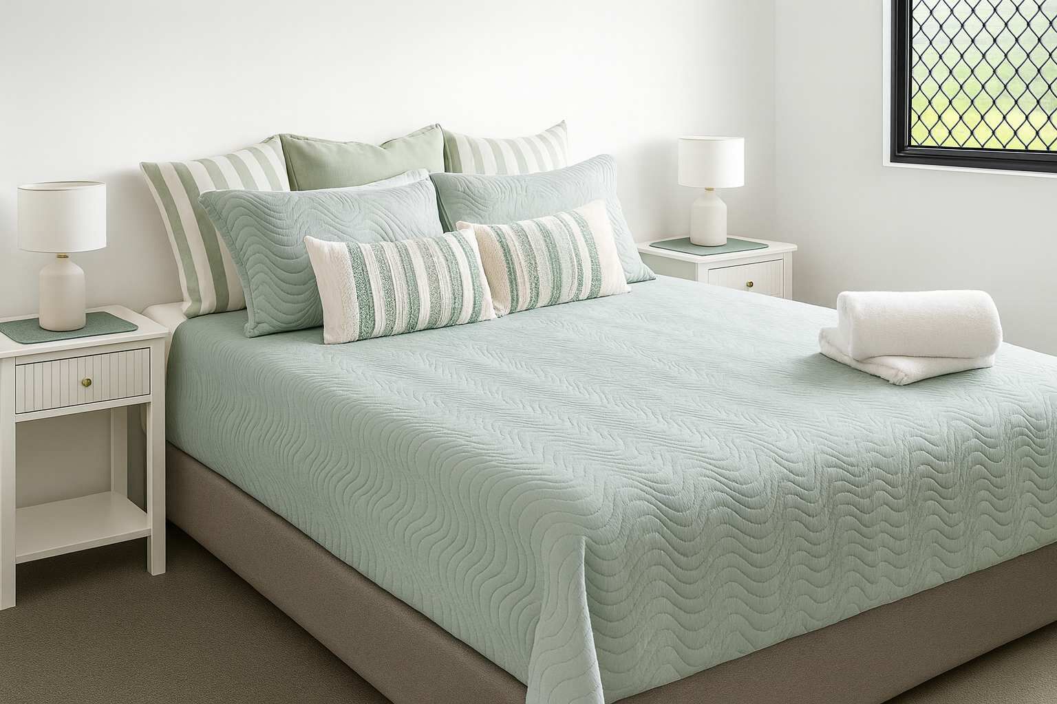 1 chambre, fer et planche à repasser, Wi-Fi, draps fournis