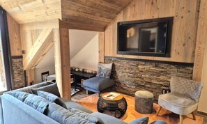 Living area - Apartments for 6 People (Les Deserts)
