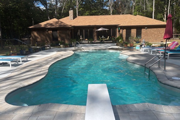 Outdoor pool