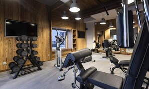 Fitness facility - Apartment in Val Cenis by Gondola Lift (Val-Cenis)