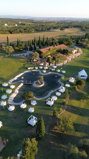 Aerial view - Agriturismo Cerrosughero (Canino)