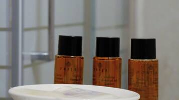 Classic-huone | Kylpyhuone | Ilmaiset hygieniatuotteet, hiustenkuivaaja, bidee, pyyhkeet