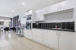 Fridge, microwave, oven, stovetop - The Arcade Escape - Games & Vibes (Surfers Paradise)