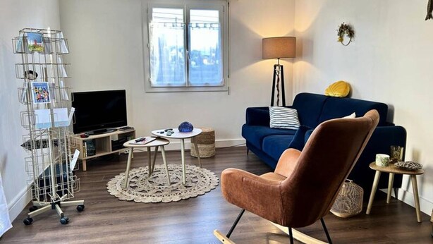 Living area - 1001 - T3 Apartment in the Heart of Pleneuf-val-andra (Pleneuf-Val-Andre)