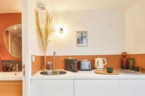 Appartement, 1 lit double et 1 canapé-lit | Cuisine privée