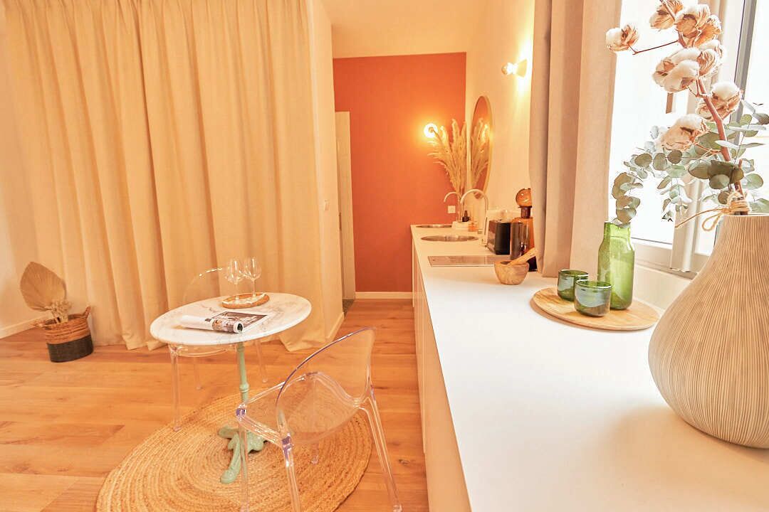 Appartement, uitzicht op de binnenplaats | Woonruimte