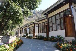 Façade de l’hébergement - soirée/nuit