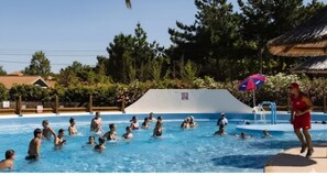 Indoor pool, outdoor pool