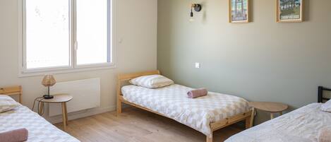 Strykejern/-brett, wi-fi (inkludert) og sengetøy