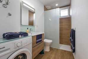 Dusche, Handtücher