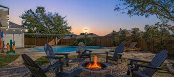 4-BD/2-BA with Backyard Pool Retreat + Game Room