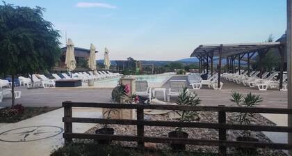 Family sized apartment with great balcony