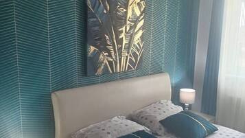 Een strijkplank/strijkijzer, wifi