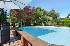 Pool - Gite 1 - Chez Balum, 3 km from Lourdes, Hautes-Pyrénées (Lézignan)