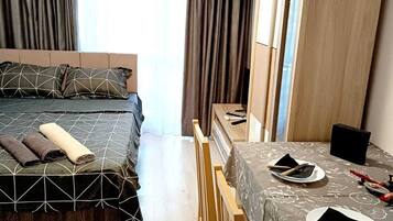 1 dormitorio, wifi, ropa de cama