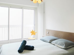 1 chambre, fer et planche à repasser, Wi-Fi, draps fournis