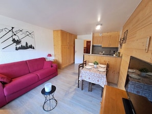 TV - Bright studio in the heart of Le Grand-Bornand (Le Grand-Bornand)