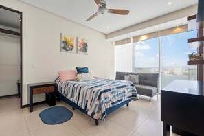 Apartemen Mewah, Beberapa Tempat Tidur, balkon, pemandangan laut | Wi-Fi gratis