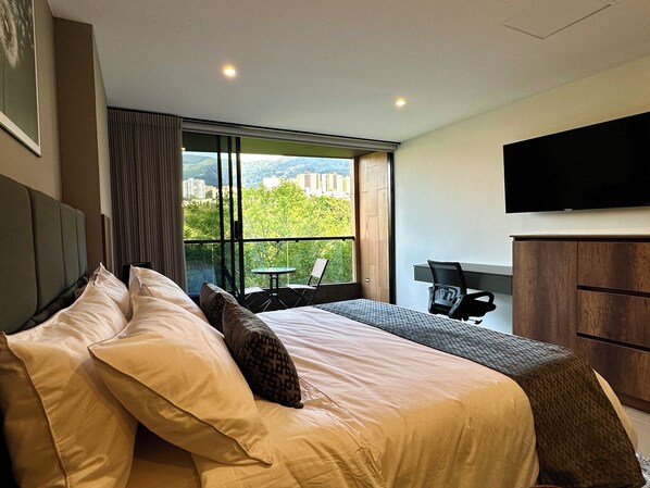 Studio Deluxe | Literie de qualité supérieure, Wi-Fi gratuit, draps fournis